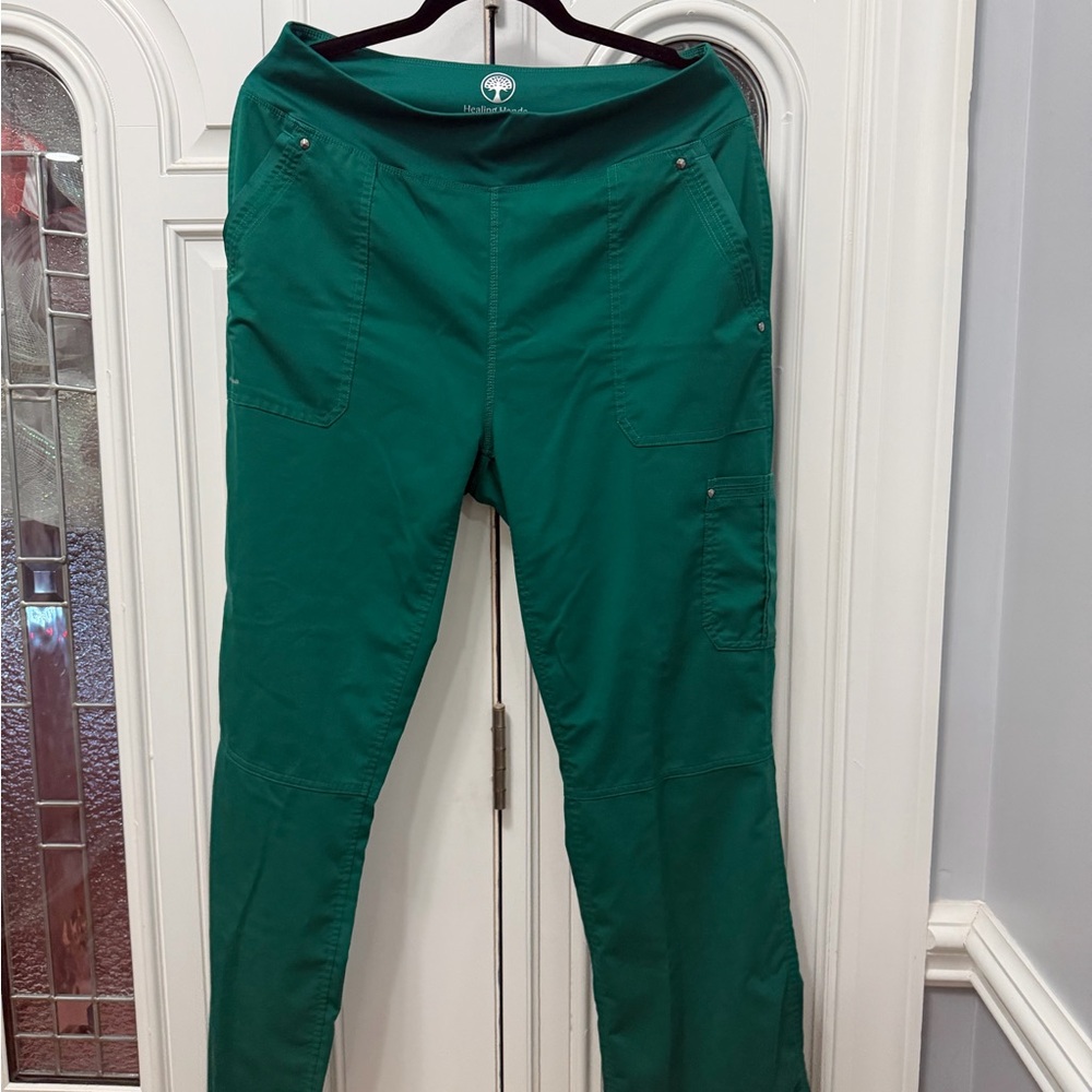 Healing Hands Hunter Green Tori Scrub Pant - Medium Tall